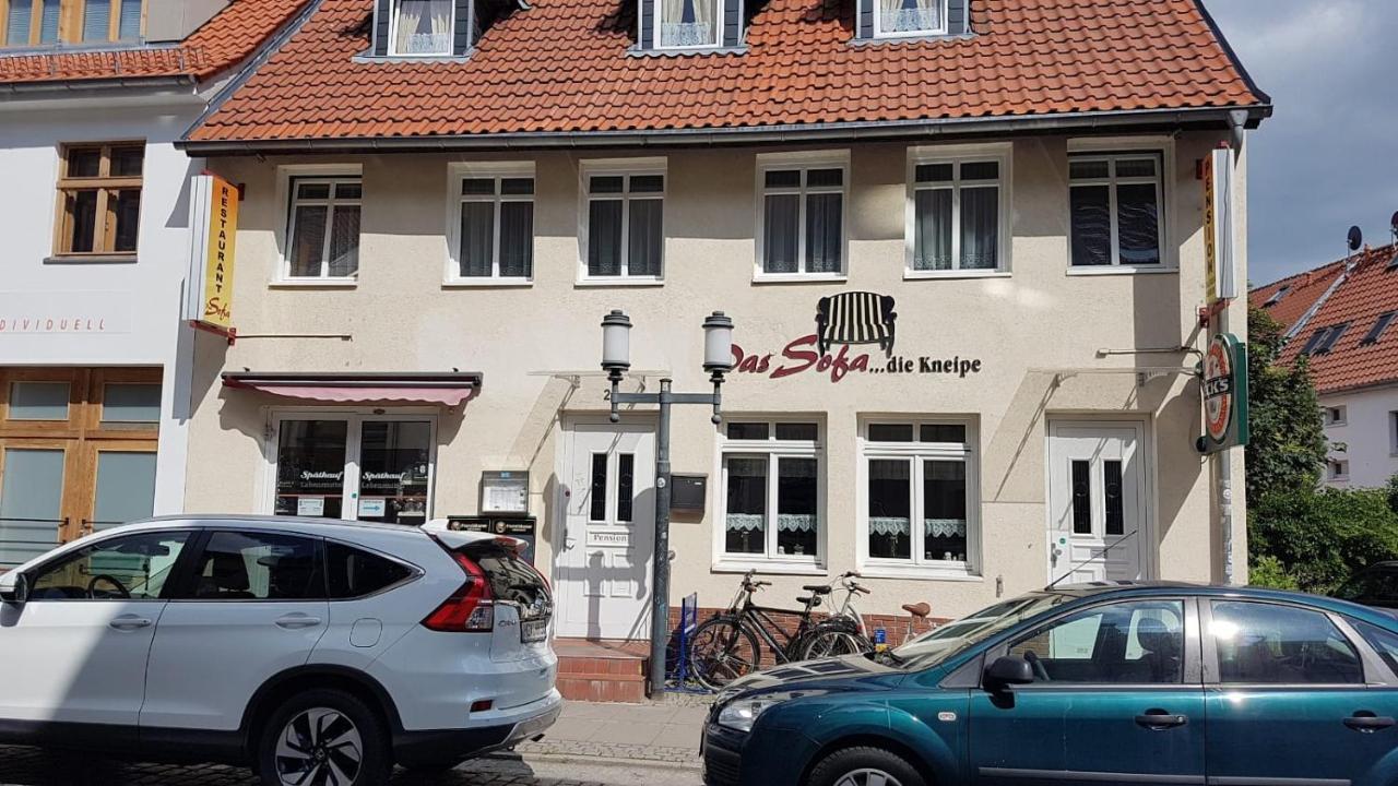 Das Sofa Restaurant-Hotel-Spaetkauf Greifswald Dış mekan fotoğraf
